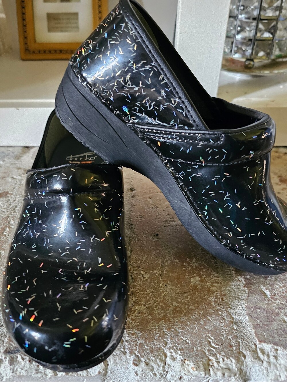 Dansko Professional  XP 2.0 Clog Sprinkle Detail Size 37  US 6.5 / 7